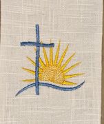 Custom Embroidered Easter Stole for Clergy: Personalized Religious Gift — view 8