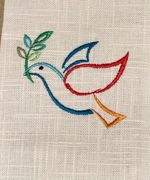 Custom Embroidered Easter Stole for Clergy: Personalized Religious Gift — view 5
