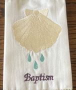 Seven Sacraments Embroidered Stole, Clergy Vestment — view 2