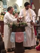 BAPTISM BANNER Custom made ... lots of possibilities! Wonderful Keepsake! — view 7