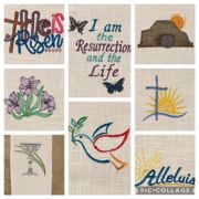 Custom Embroidered Easter Stole for Clergy: Personalized Religious Gift — view 2