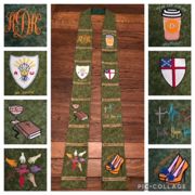 Custom Embroidered Clergy Stole: Personalized Priest or Pastor Gift — view 6
