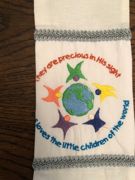 BAPTISM STOLE ...Custom designed stole for priests or pastors...let's personalize! — view 5
