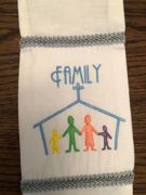 BAPTISM STOLE ...Custom designed stole for priests or pastors...let's personalize! — view 4