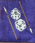 Embroidered Purple Lenten Stole - Clergy Vestment Gift — view 9