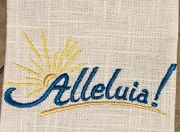 Custom Embroidered Easter Stole for Clergy: Personalized Religious Gift — view 3